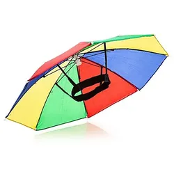 Kopfbedeckung "Regenschirm"