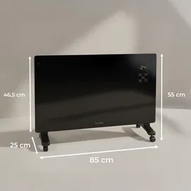 Klamer Konvektor Pro 2500 W Schwarz