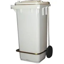 CombiSteel Pedalabfallbehälter 240 l Weiß