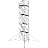 MUNK Rollgerüst SG 1,35 x 1,80 m mit Schrägaufstiegen Ausleger Plattformhöhe