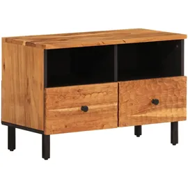 vidaXL TV-Schrank 70x33x46 cm Massivholz Akazie