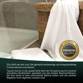 ZOLLNER Handtuchset 5-tlg. weiß