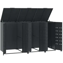 deluke Mülltonnenbox GORILO 207 x 117 x 79 cm anthrazit