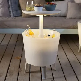 KETER Illuminated Cool Bar 57 x 49,5 x 49,5 cm Weiß