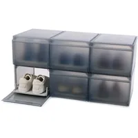 Joseph Joseph ShoeCase Premium Schuhaufbewahrungsbox, mit Klapptür, Staubdicht, Belüftet,