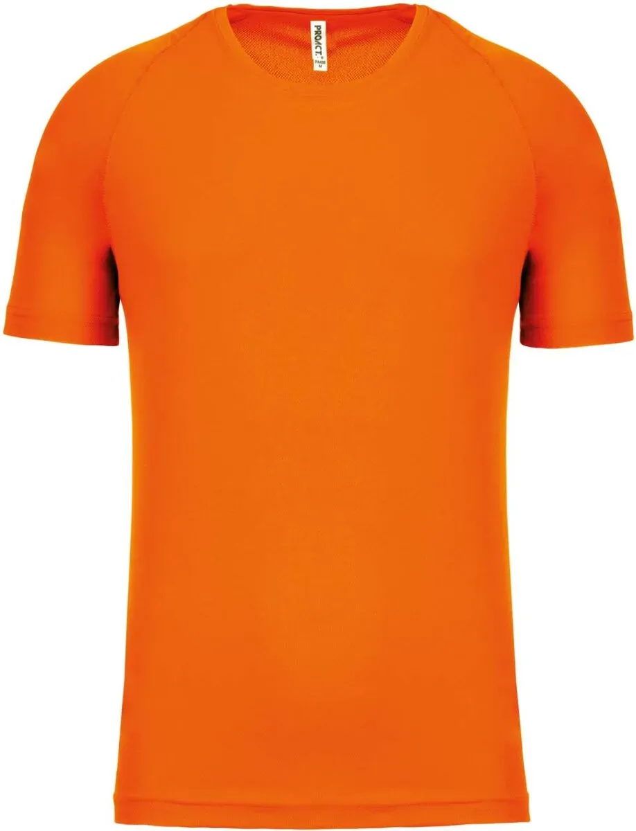 Kariban ProAct Herren Sport Shirt T-Shirt PA438 fluorescent orange XS