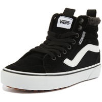 VANS Damen Filmore Hi VansGuard Sneaker, (Suede) Black/White, 36.5 EU