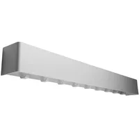 Designfabrik Hamburg Garderobenleiste Modern 80 x 8 x 7,8 cm Weiß