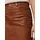 Ricano Lederrock Maxirock Braun L