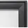 Showdown Displays Showdown® Displays Schaukasten grau 8x DIN A4 96,1 x 2,3 x 69,6 cm, 1 St.