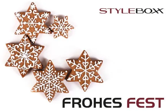 StyleBoxx Gutschein Trägerkarte Weihnachten