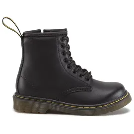Dr. Martens 1460 Softy T Unisex-Kinder Bootsschuhe, Black Softy T, 25