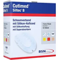 BSN Medical Cutimed Siltec B Schaumverb.7x10 cm oval