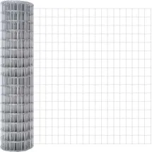 vidaXL Eurozaun 1,2 x 10 m Feuerverzinktes Eisen