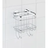 Wenko Wandkorb Edelstahl Turbo-Loc
