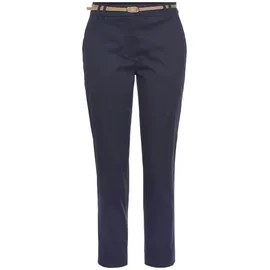 VIVANCE Chinohose Damen Blau 42