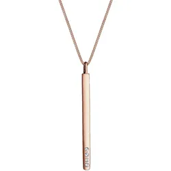 Elli Y-Kette Geo Kristalle 925 Silber rosefarben Damen 
