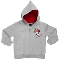 UNITED LABELS Disney Minnie Mouse Kapuzenpullover mit Reißverschluss und
