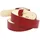 COLLEZIONE ALESSANDRO Damengürtel Leder rot 95