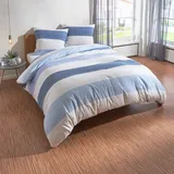 Traumschlaf Traumschlaf, Bettwäsche, Streifen Melange (Bettwäsche Set, 200 x 220 cm, 80 x 80 cm)