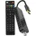 LEYF DVB-S2 Sat Receiver, Full HD 1080P HDMI TV Stick, Satelliten Receiver, Versteckt hinter TV, Digitalanzeige, 2in1 Universal Fernbedienung, USB, Astra Hotbird Vorinstallation, Fertige Kanäle