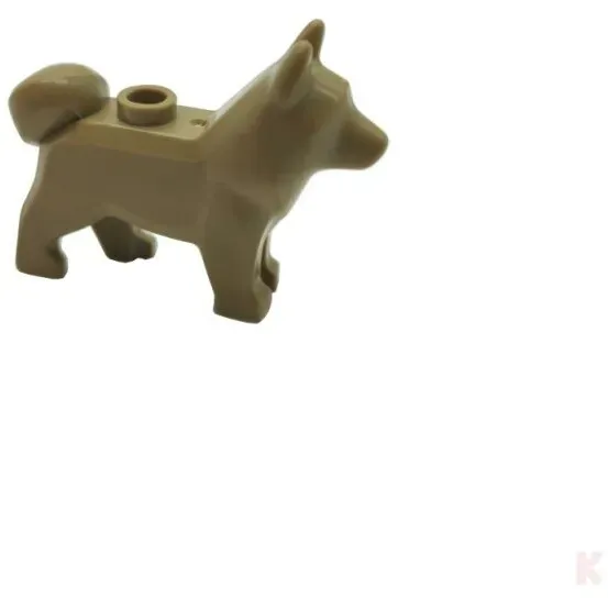 Klemos KL-40113 Klemmbaustein Hund khaki