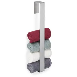 Relaxdays Handtuchhalter ohne Bohren Silber