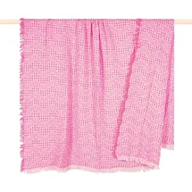 PAD Waffle Kuscheldecke 130 x 170 cm Pink