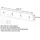 Vladon Garderobenpaneel Linea 72 x 14,5 x 3,5 cm Eiche