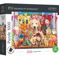 Trefl Prime: Hunde, und Leckereien - 1000-teiliges Kombinationspuzzle