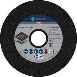 Bosch PRO Schleifscheibe für Geradschleifer - 1608600059
