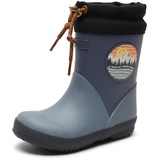 Bisgaard Jungen Thermo Ii Rain Boot, Blau, 22 EU