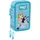Safta Bluey Triple 36 Units Filled Pencil Case One Size