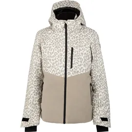 Brunotti Teallasy-Print Girls Snow Jacket, Leopard Snow 176 - Beige - 176