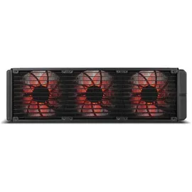 Nox-Xtreme NOX NXHUMMERM360ARGB, CPU Wasserkühler, Schwarz