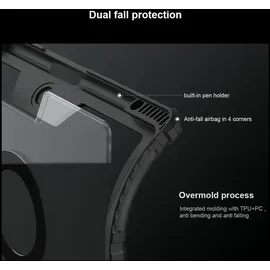 Nillkin Klappetui für iPad Pro 13 (2024) Schwarz