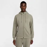 Nike Herren Shirt Primary Dri-FIT UV Full-Zip, LIGHT ARMY/HTR/LIGHT