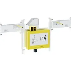 Geberit Gis Montage-Set 461482001 mit UP-Drehsiphon B90, für Waschtisch