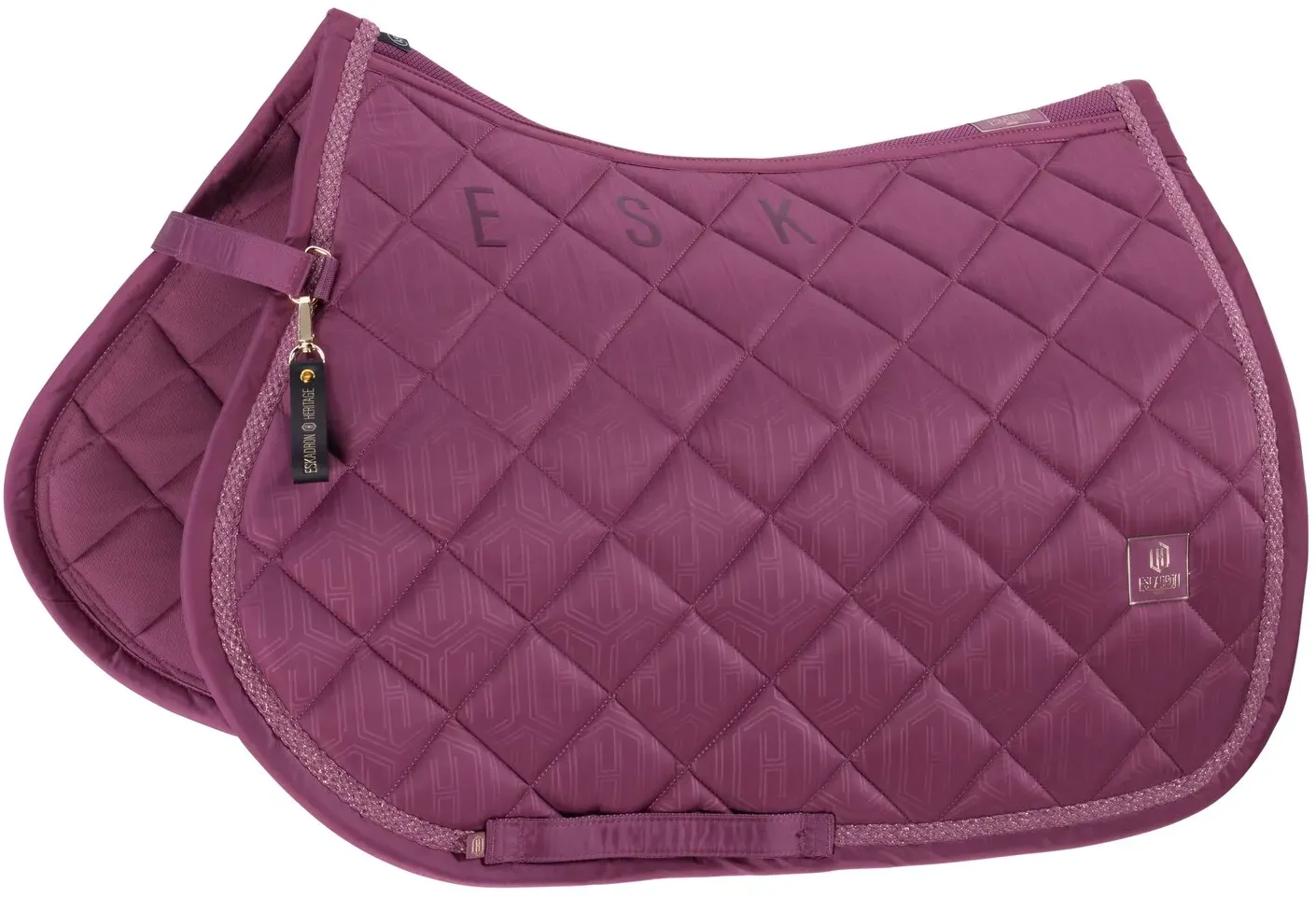ESKADRON Heritage Schabracke Glossy wildberry Pony Dressur