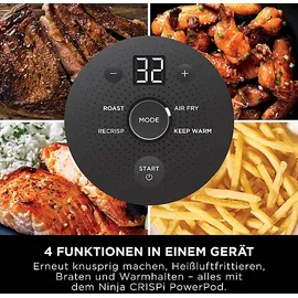 Ninja CRISPi 4-in-1 FN101EUGY 3,8 l blau