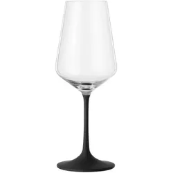 BOHEMIA Cristal Weinglas Sandra Nero 350 ml Kristall, Kristalloptik Schwarz