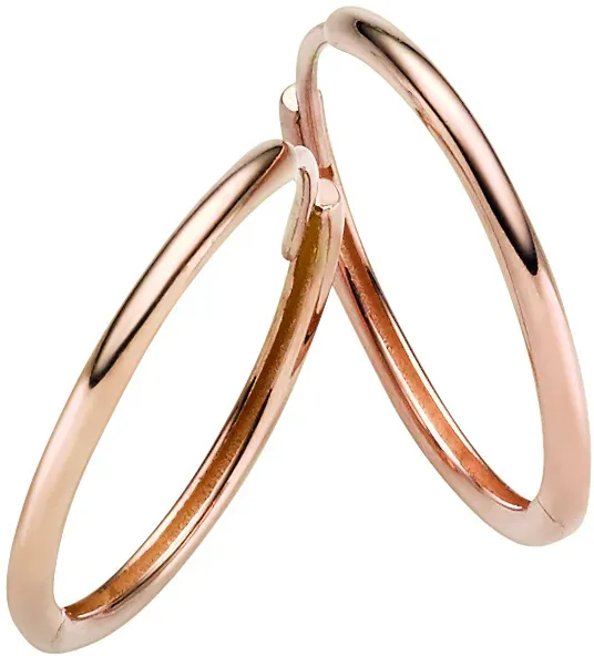 Creolen 22-286 Silber 925 rosévergoldet