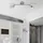 Brilo LED Deckenleuchte 2 Fl. dreh- & schwenkbar Chrom