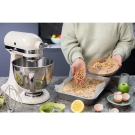 KitchenAid Artisan 5KSM185 Medaillon Silber Nudelwalzenset