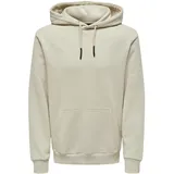 Only & Sons Hoodie ONSCERES Beige XXL