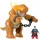 Imaginext Superman Imaginext Actionfigur 7,6 cm und Monster 25 cm, mehrfarbig