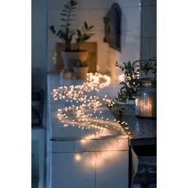 Konstsmide LED Lichterkette 2 m goldfarbener Draht
