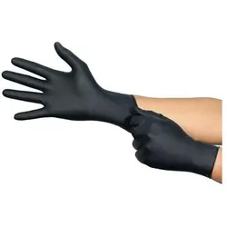 Ansell Einweghandschuh MicroFlex 94-242 Gr.XL schwarz Nitril EN374 PSA III