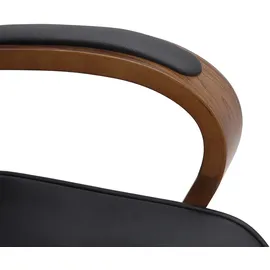 CLP Yankton Kunstleder Walnuss/Schwarz