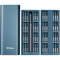 PCWork, PCW08B, Premium-Präzisionswerkzeug-Set, 48-teilig